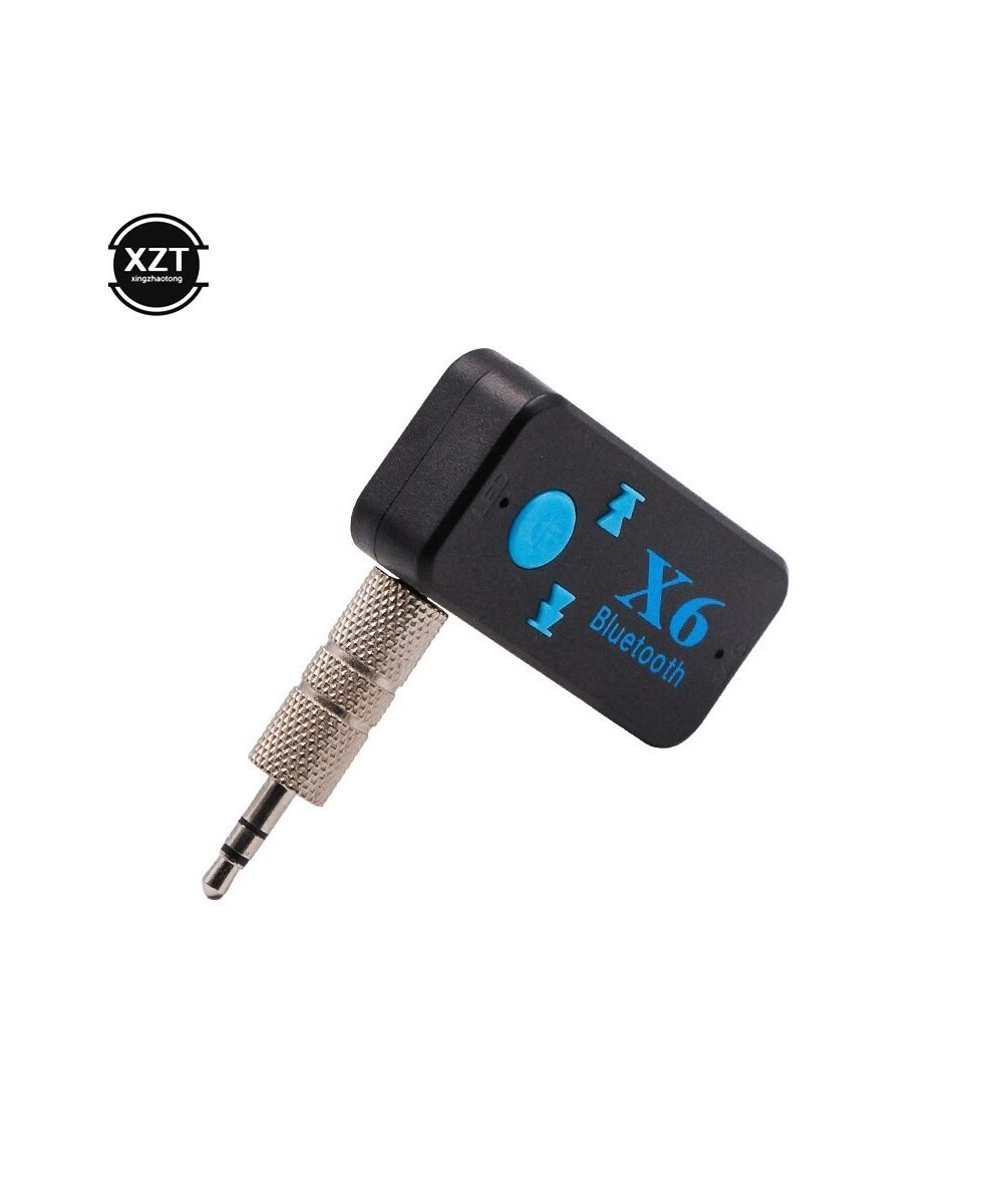 Adaptador Bluetooth Auxiliar 3.5mm X6 con Lector TF