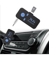Adaptador Bluetooth Auxiliar 3.5mm X6 con Lector TF