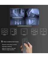 Separador Multipantalla de 4 entradas a 1 salida HDMI