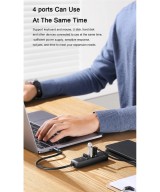 Adaptador HUB de USB-C a USB 3.0 y RJ45 10/100M UGREEN