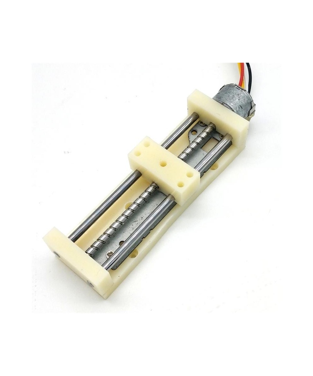 Riel Deslizante con Mini Motor Paso a Paso 2 Fases