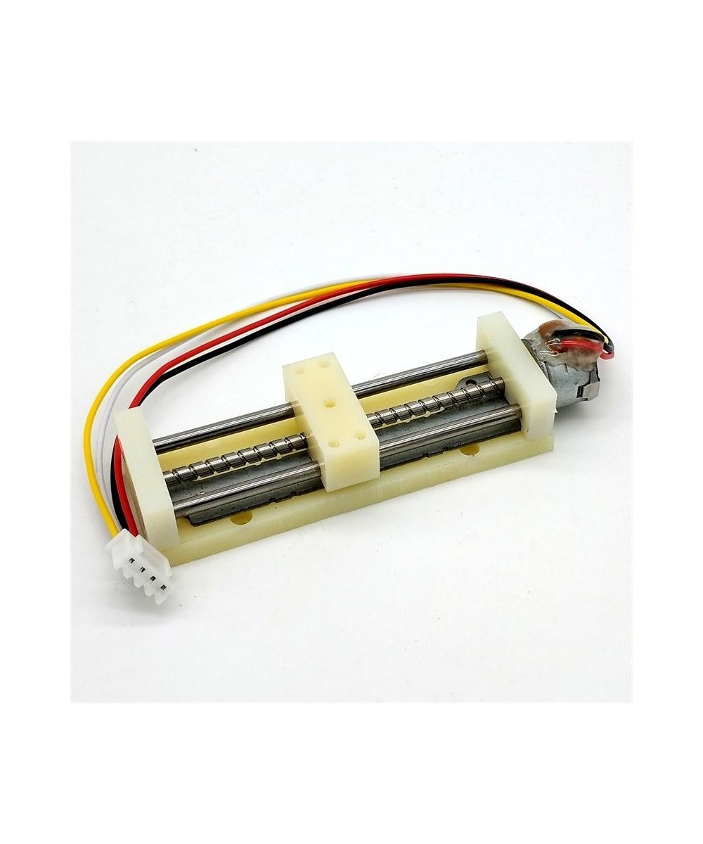 Riel Deslizante con Mini Motor Paso a Paso 2 Fases