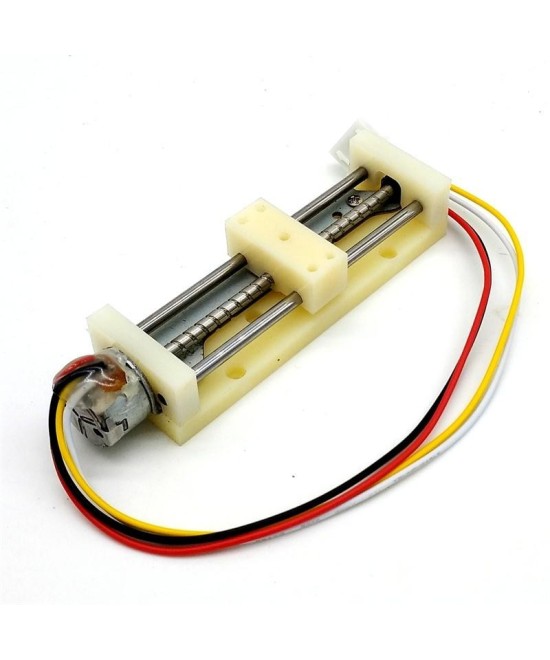 Riel Deslizante con Mini Motor Paso a Paso 2 Fases