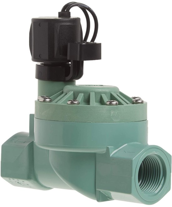 Valvula Electromagnetica Solenoide para Control de Flujo 3/4" PVC 12-24VDC NC