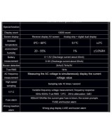 Multimetro Digital Mestek DM100