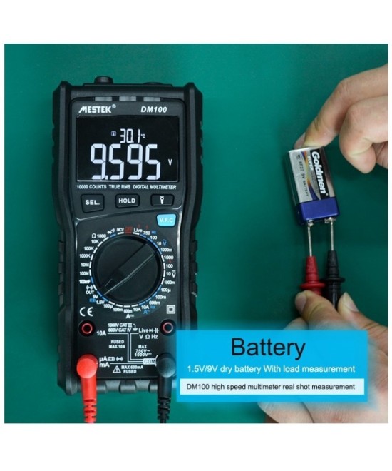 Multimetro Digital Mestek DM100