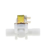 Válvula Electromagnética Solenoide de Plástico 1/2" 12V NC / NO