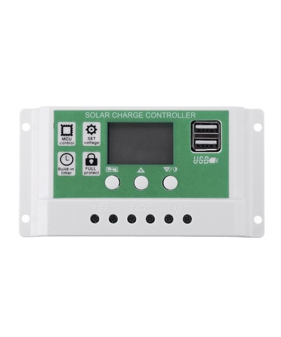 Controladores de Carga Solar 10A/20A/30A/60A 250w
