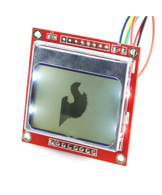Pantalla LCD Nokia 5110 Compatible con Arduino