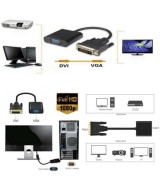 Convertidor de video de DVI-D a VGA / DVI-I a VGA
