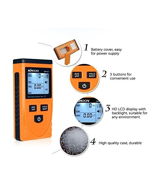 Medidor de campo magnetico