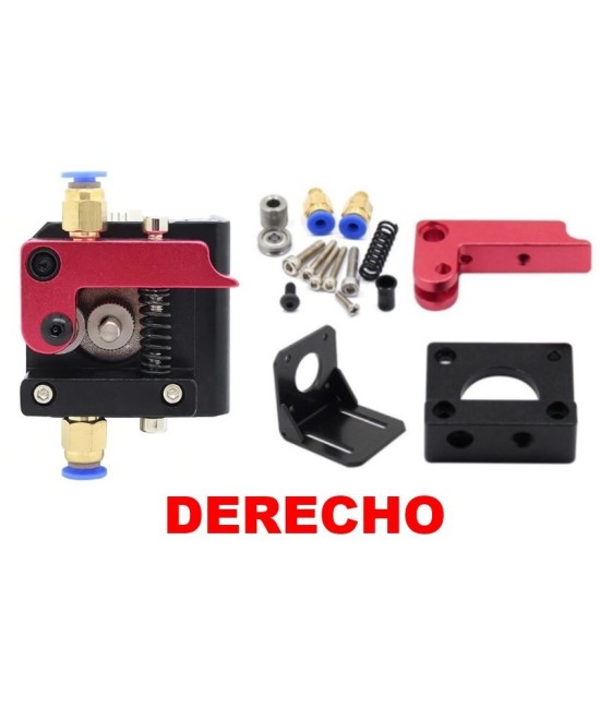 Cabezal alimentador de filamento impresora 3D derecho