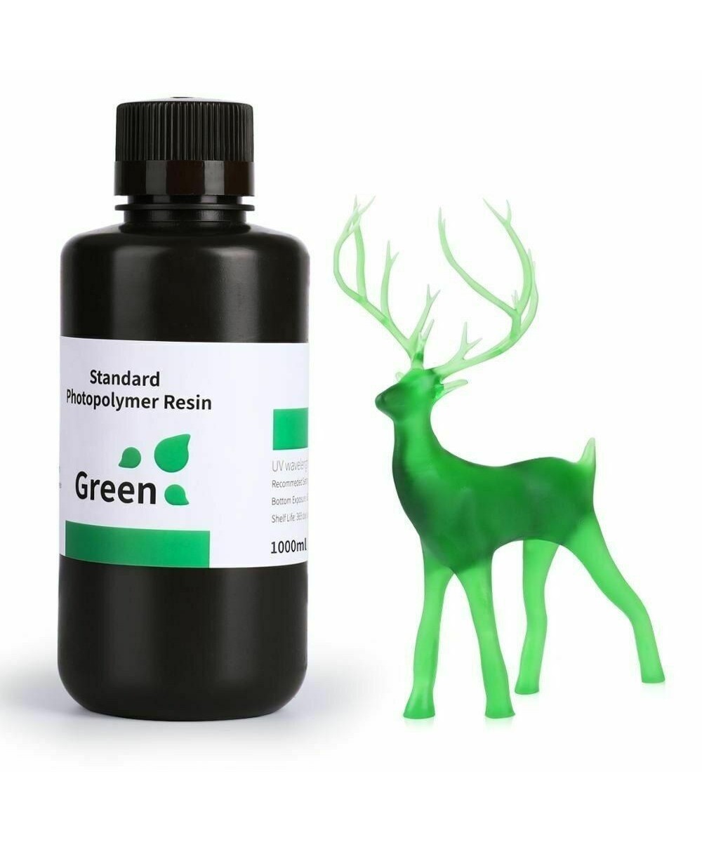 Resina de fotopolímero de curado UV ELEGOO 500g 405nm para impresoras 3D