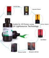 Resina de fotopolímero de curado UV ELEGOO 500g 405nm para impresoras 3D