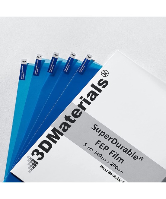 Hojas Laminadas con Pelicula FEP para Impresora 3D de Resina ANYCUBIC 140 x 200mm