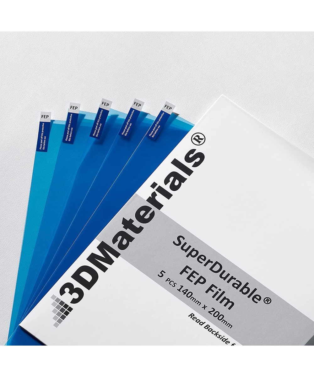 Hojas Laminadas con Pelicula FEP para Impresora 3D de Resina ANYCUBIC 140 x 200mm