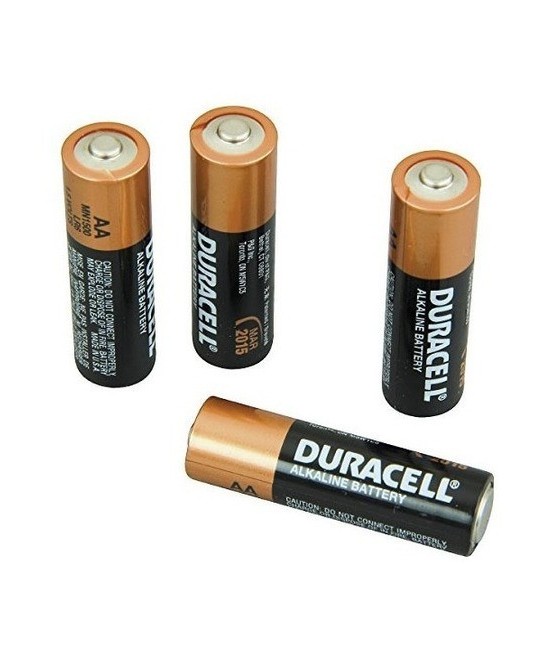 Bateria AA Duracell 1.5V Alkalina No Recargable