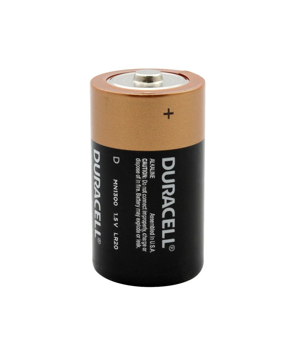 Bateria D 1.5V Alkalina Duracell No Recargable MN1300 LR20