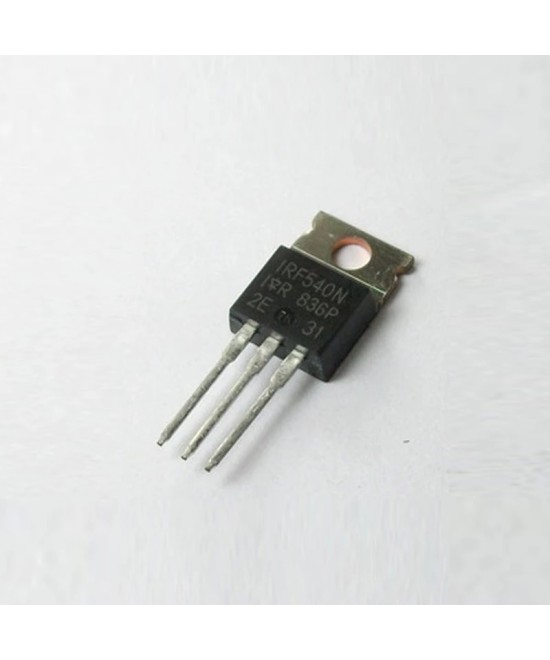 Transistor MOSFET Canal N IRF540N 100V 33A (TO-220)