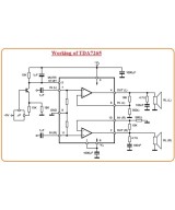 Amplificador de Audio TDA7265 25W+25W 2CH