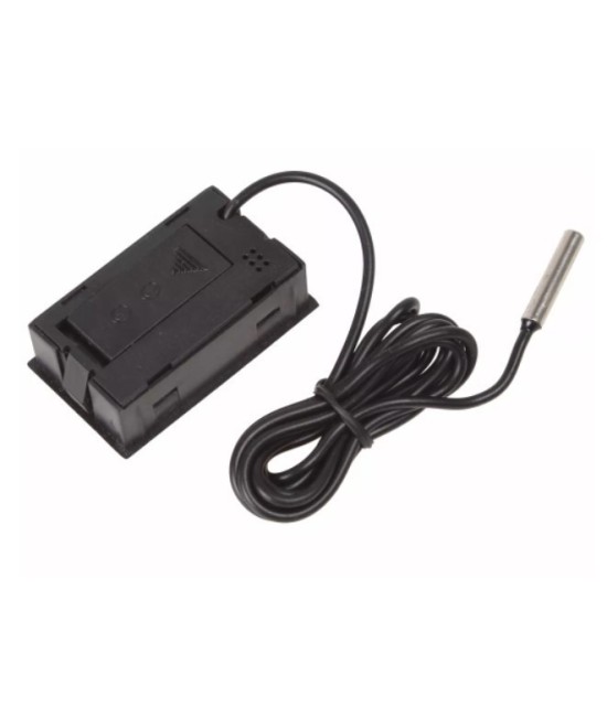 Medidor Digital de Temperatura con Sonda para Interiores