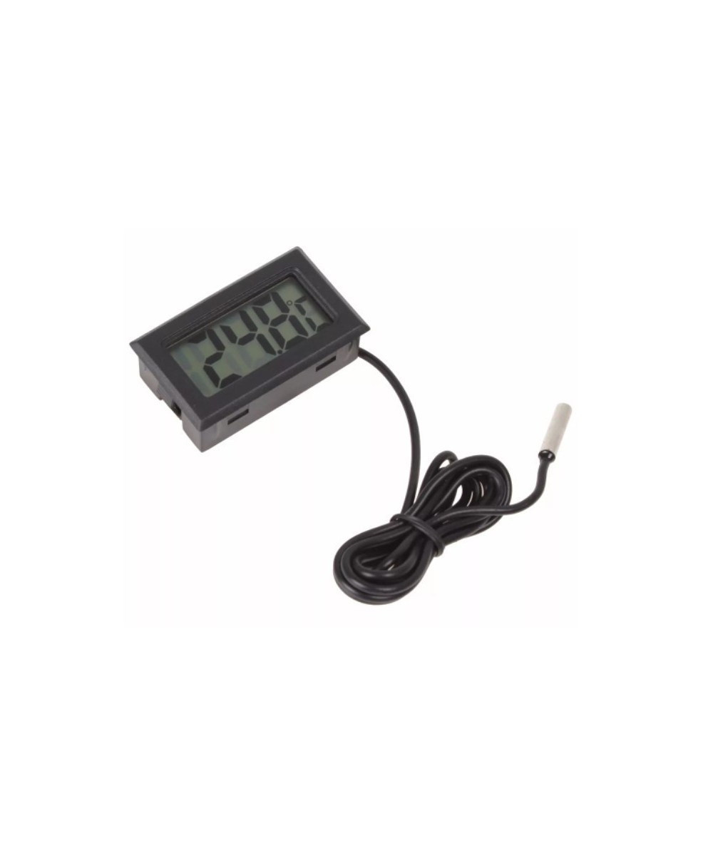Medidor Digital de Temperatura con Sonda para Interiores
