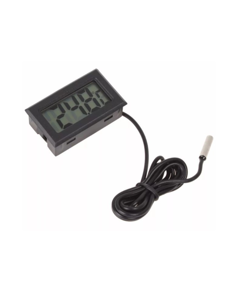 Medidor Digital de Temperatura con Sonda para Interiores