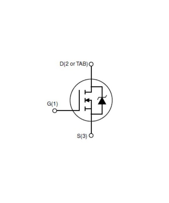 Transistor MOSFET Canal N 13NM60N 600V 13A
