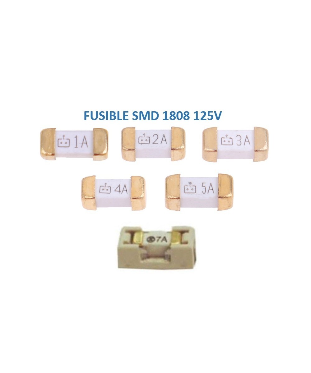Fusible SMD 1808 125V 1 - 7A