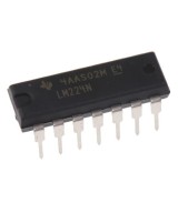 Amplificador operacional LM224N 1.2MHz, 5 - 28V, 14P PDIP