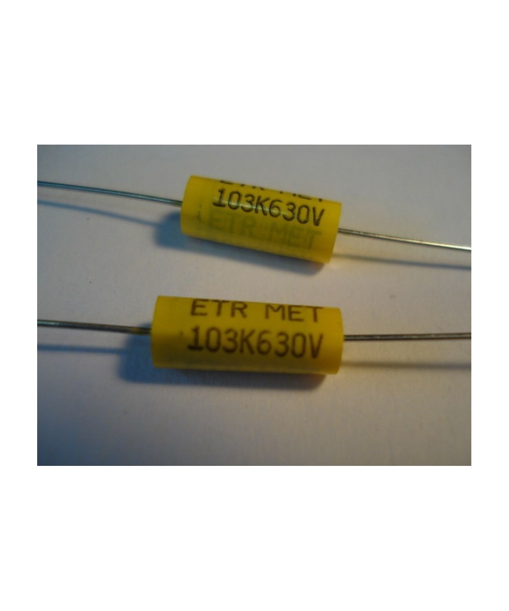 Capacitor CBB20 0.01UF / 10NF CODIGO 103k / 630V, 1000V