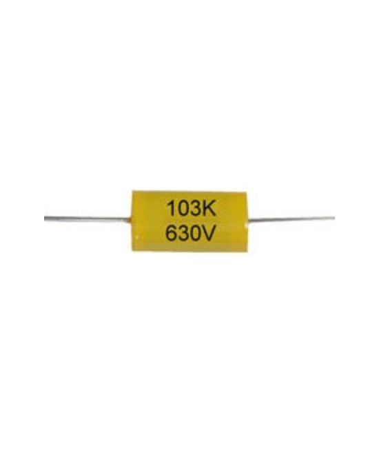 Capacitor CBB20 0.01UF / 10NF CODIGO 103k / 630V, 1000V