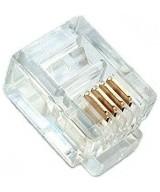 Conector RJ11 CAT3 (10 Unidades)
