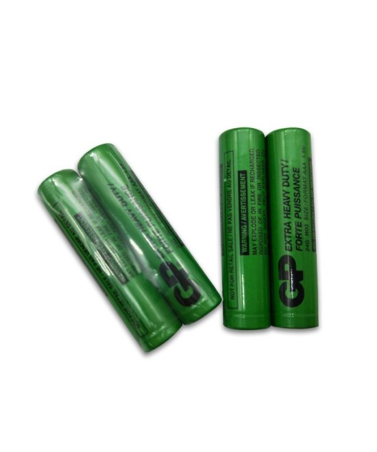 Contenedor de 2 Baterias AAA conector JST con Baterias GP R03 AAA 1.5V