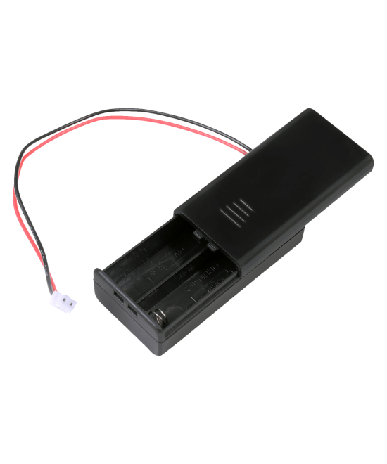 Contenedor de 2 Baterias AAA conector JST con Baterias GP R03 AAA 1.5V