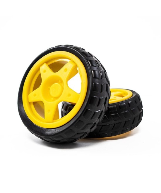 Carrito Robot Chasis de 3 Ruedas Pequeño (Estructura)