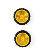 Carrito Robot Chasis de 3 Ruedas Pequeño (Estructura)