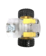 Carrito Robot Chasis de 3 Ruedas Pequeño (Estructura)