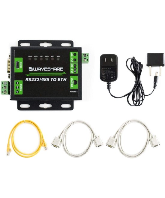 Convertidor de RS232/RS485 a Ethernet