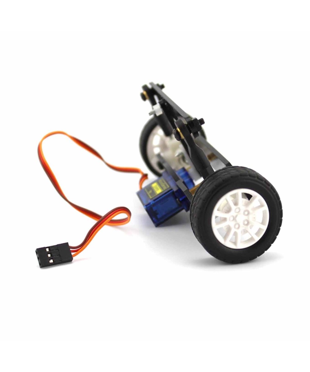 Sistema de Eje Delantero de Coche con Servo ZX2 (DIY)