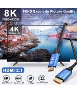 Cable 8K HDMI HD2.1V