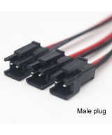 Terminales JST Hembra - Macho 2-3 Pines (2 pares) 24AWG