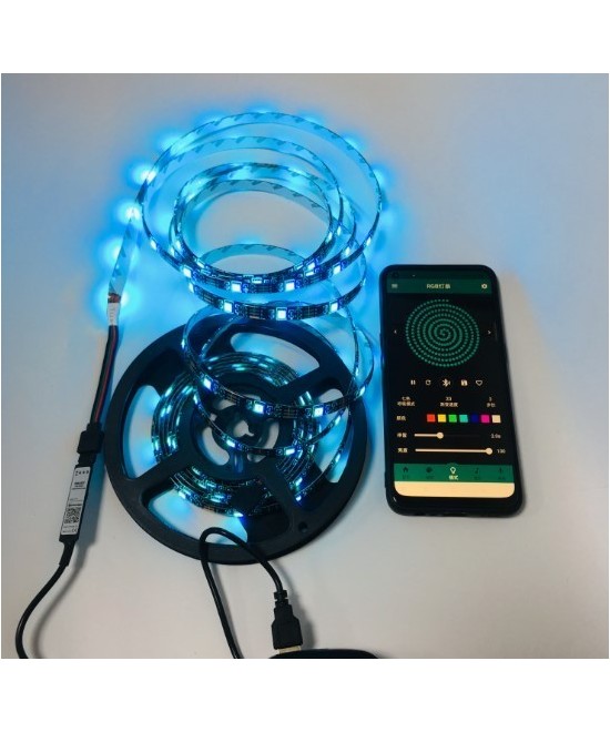 Tira de Luces LED RGB Bluetooth 5M