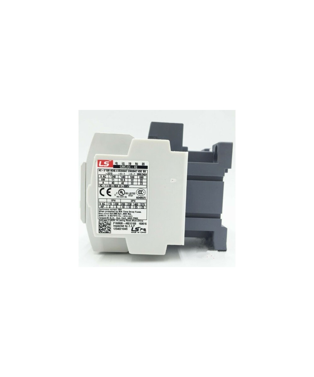 Contactor de 40A 240V Trifasico GMC(D)-40 240V