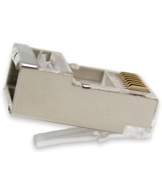 Conector RJ45 CAT 6 Metalico Protegido (2U)