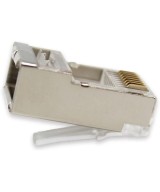 Conector RJ45 CAT 6 Metalico Protegido (2U)