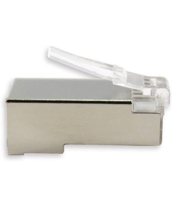 Conector RJ45 CAT 6 Metalico Protegido (2U)