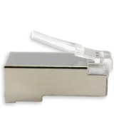 Conector RJ45 CAT 6 Metalico Protegido (2U)