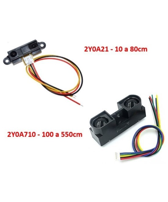 Sensor de distancia infrarrojo con cable GP2Y0A21YK0F 2Y0A21 / 2Y0A710