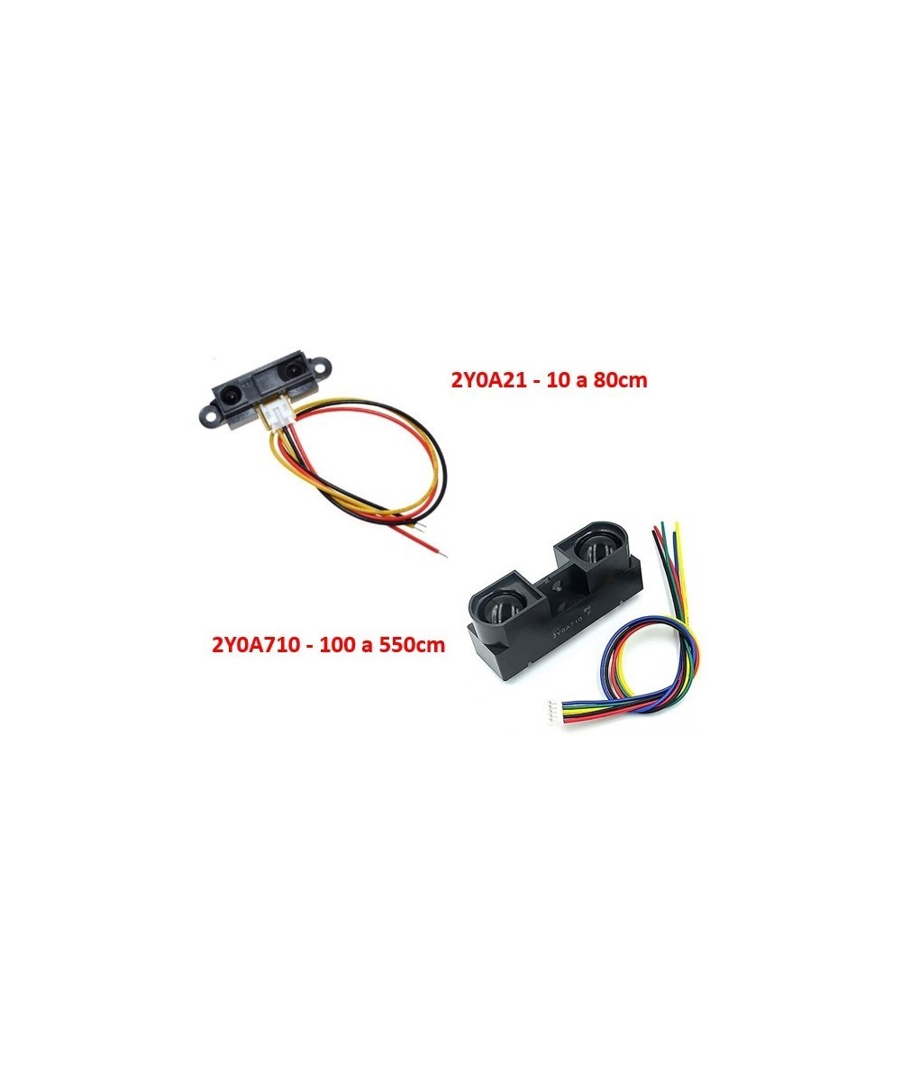 Sensor de distancia infrarrojo con cable GP2Y0A21YK0F 2Y0A21 / 2Y0A710